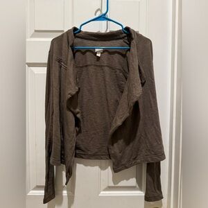 Converse All Star Army Green Sweater Size Large